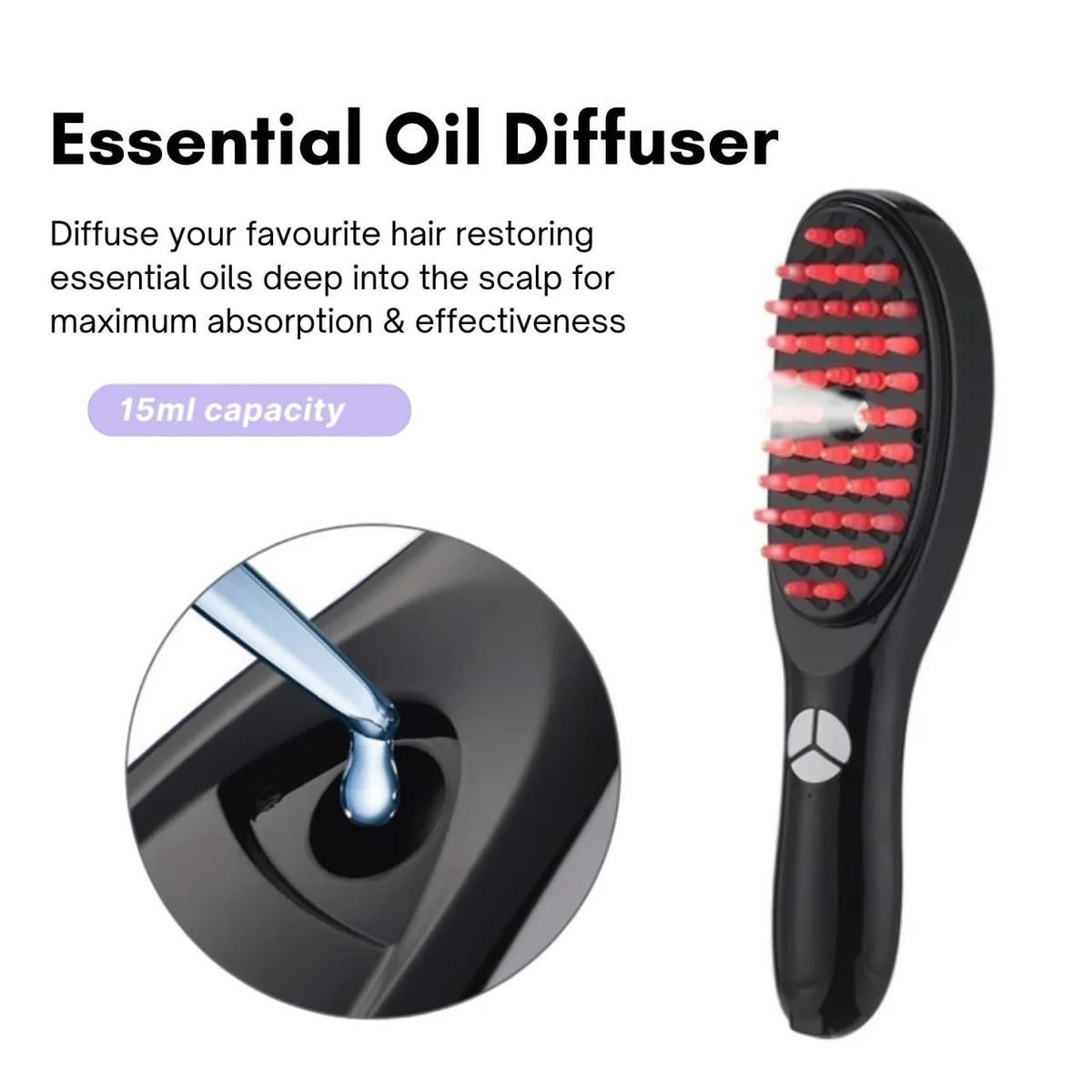 LED HAIR GROWTH BRUSH