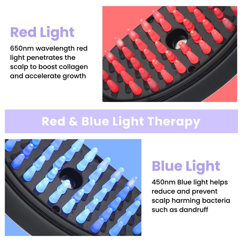 LED HAIR GROWTH BRUSH